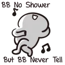 Sticker 🛁 BbyNeverTell-ENG