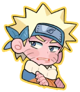 Sticker 🤨 naruto cute @NarutoOfficialStick