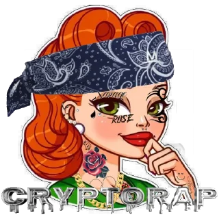 Sticker 🦋 CryptoRap