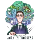 Sticker 🙂 H. P. Lovecraft