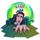 Sticker 👨‍💼 H. P. Lovecraft