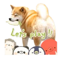 Sticker 🎮 Chai Dog MARU