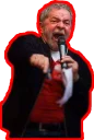 Sticker 😡 Lula boladão