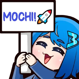 Sticker 🚀 MochiNFT