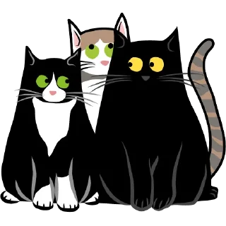 Sticker 🙄 LENTOV cats