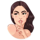 Sticker 🤐 Monica