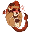 Sticker ❤️ Manticore boye