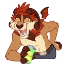 Sticker 😃 Manticore boye