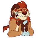 Sticker 😭 Manticore boye