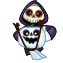 Video sticker 👍 Pumpkin Ghost