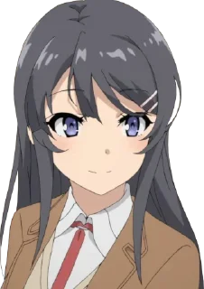 Sticker 🙃 Bunny Girl senpai - @GhostRileyXD