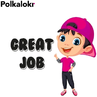 Sticker 👏 Polkalokr