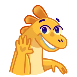 Sticker 👋 Modern Dinosaur