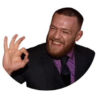 Sticker 👌 Conor McGregor @S1ick3r