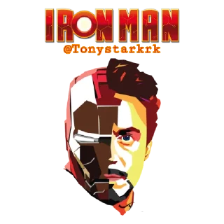 Sticker ❤️ Ironman