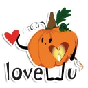 Sticker ❤️ Halloween Pumpkins