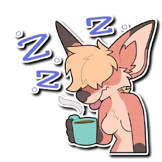 Sticker 😴 June