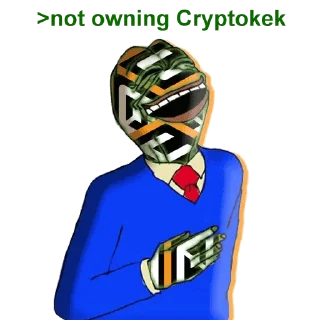 Sticker 😂 Cryptokek.com