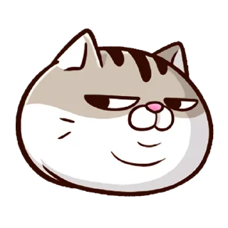 Sticker 😕 Ami Fat Cat 2