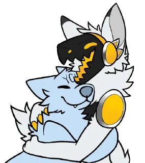 Sticker 😊 Spots The Protogen