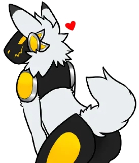 Sticker 🥵 Spots The Protogen