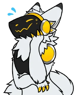 Sticker 😅 Spots The Protogen