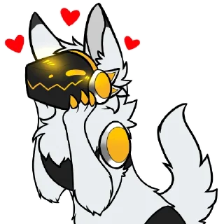 Sticker 🥰 Spots The Protogen