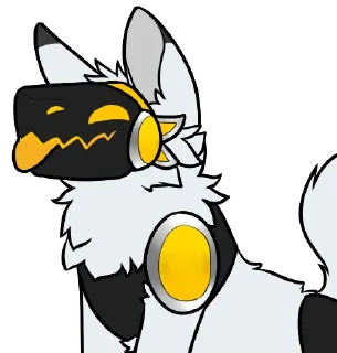 Video sticker 😛 Spots The Protogen