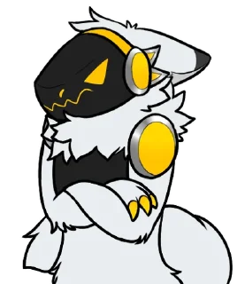 Sticker 😤 Spots The Protogen