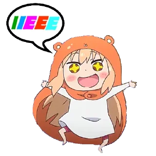 Sticker 🎉 @STIKERFORALL 🏴󠁧󠁢󠁥󠁮󠁧󠁿UMARU CHAN