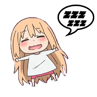 Video sticker 😴 @STIKERFORALL 🏴󠁧󠁢󠁥󠁮󠁧󠁿UMARU CHAN