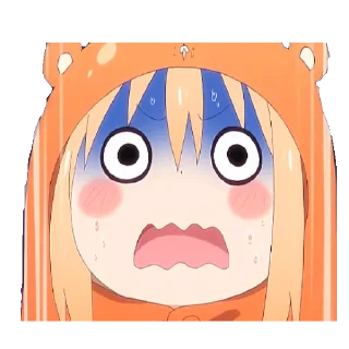 Sticker 😱 @STIKERFORALL 🏴󠁧󠁢󠁥󠁮󠁧󠁿UMARU CHAN