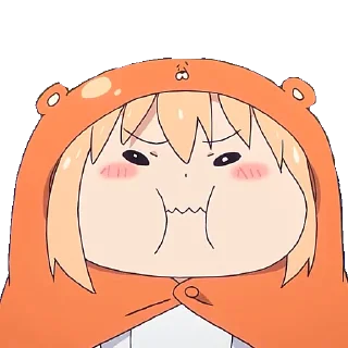 Sticker 😣 @STIKERFORALL 🏴󠁧󠁢󠁥󠁮󠁧󠁿UMARU CHAN