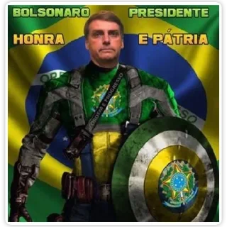 Sticker 🙂 Política Brasil 2