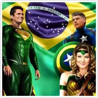 Sticker 🙂 Política Brasil 2