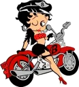 Sticker 🏍 💃🏻 Betty Boop 💃🏻 | ®God's Eyes™.