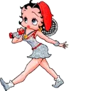 Sticker 🏸 💃🏻 Betty Boop 💃🏻 | ®God's Eyes™.