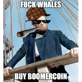 Sticker 😠 Boomercoin $BOOMRC stickers / boomercoin.biz