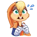 Video sticker 😨 Lola Bunny