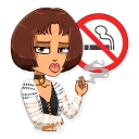 Sticker 🚬 Mathilda