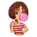 Sticker 🖕 Mathilda