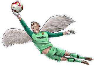 Sticker 🧤 Ter Stegen( @FSUZB )