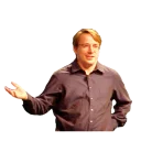 Sticker 😃 Linus Torvalds (@stickers_by_utya)