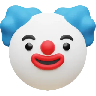 Sticker 🤡 Craftwork Emoji