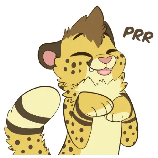 Video sticker 😊 Chirpy Cheetah