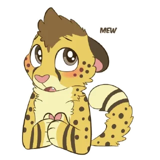 Video sticker 😳 Chirpy Cheetah