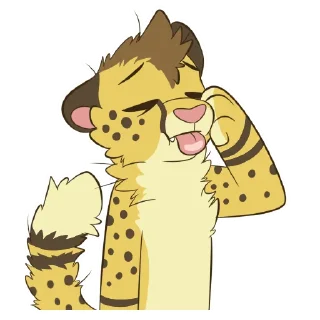 Video sticker 😞 Chirpy Cheetah