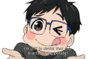 Video sticker 😋 Yuri!!! on Ice