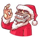 Sticker 👌 Very Bad Santa