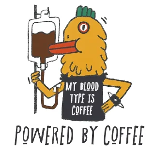 Sticker 😬 BaristaStickers_en